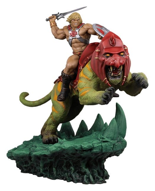 Masters of the Universe 1/4 Statue He-Man & Battle Cat 76 cm - Preorder - ETA: 26.10.2026
