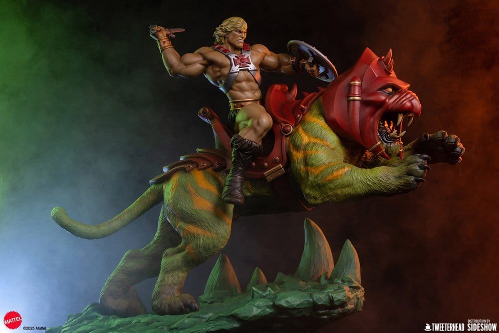 Masters of the Universe 1/4 Statue He-Man & Battle Cat 76 cm - Preorder - ETA: 26.10.2026