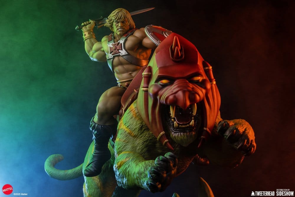 Masters of the Universe 1/4 Statue He-Man & Battle Cat 76 cm - Preorder - ETA: 26.10.2026