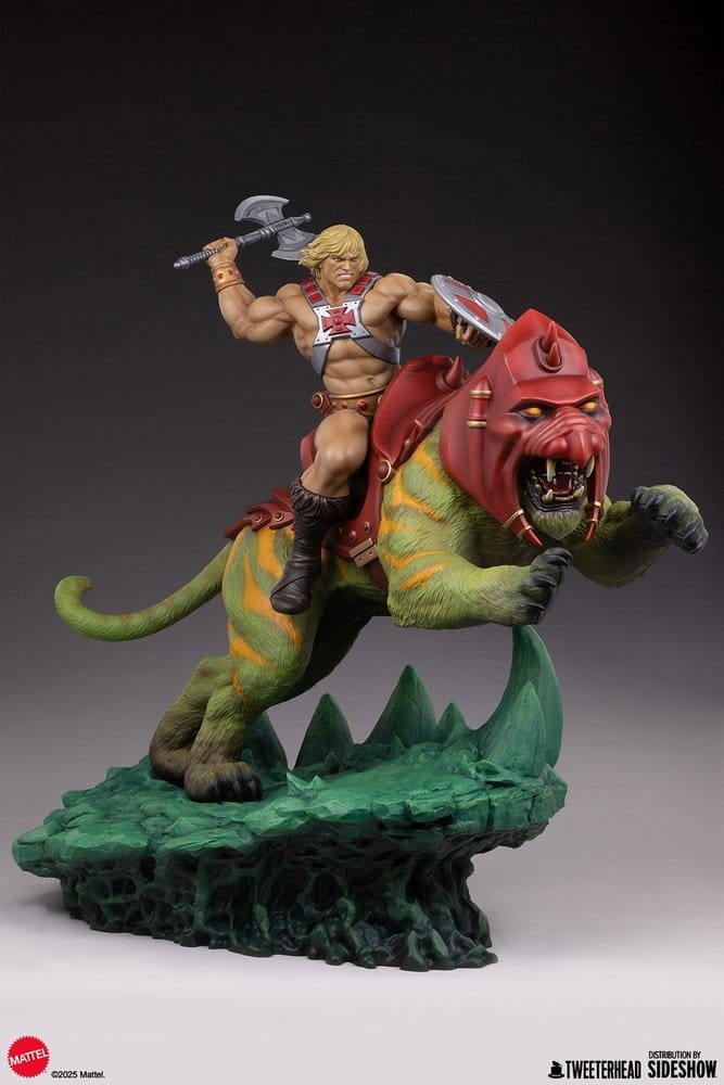 Masters of the Universe 1/4 Statue He-Man & Battle Cat 76 cm - Preorder - ETA: 26.10.2026