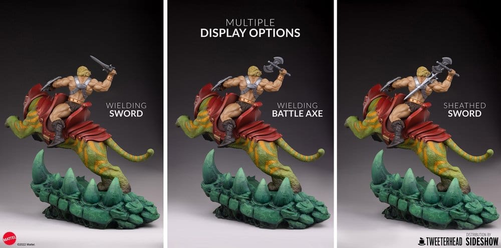 Masters of the Universe 1/4 Statue He-Man & Battle Cat 76 cm - Preorder - ETA: 26.10.2026