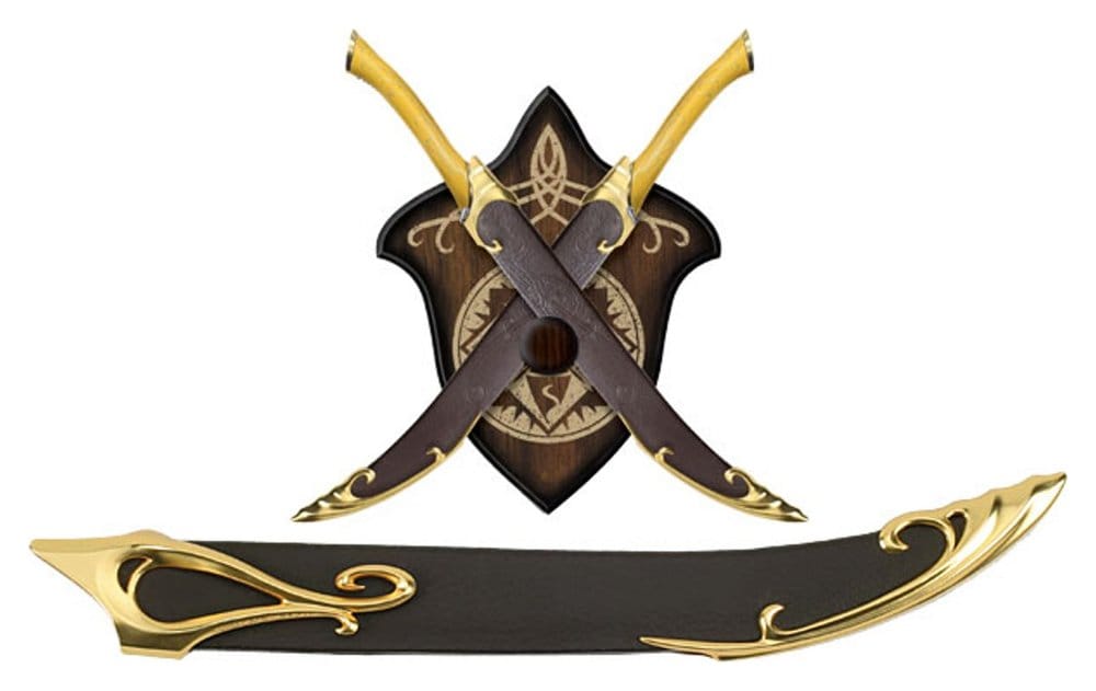 Herr der Ringe Replik 1/1 Schwertscheiden für Legolas Messer 50 cm - Preorder - ETA: 27.07.2026