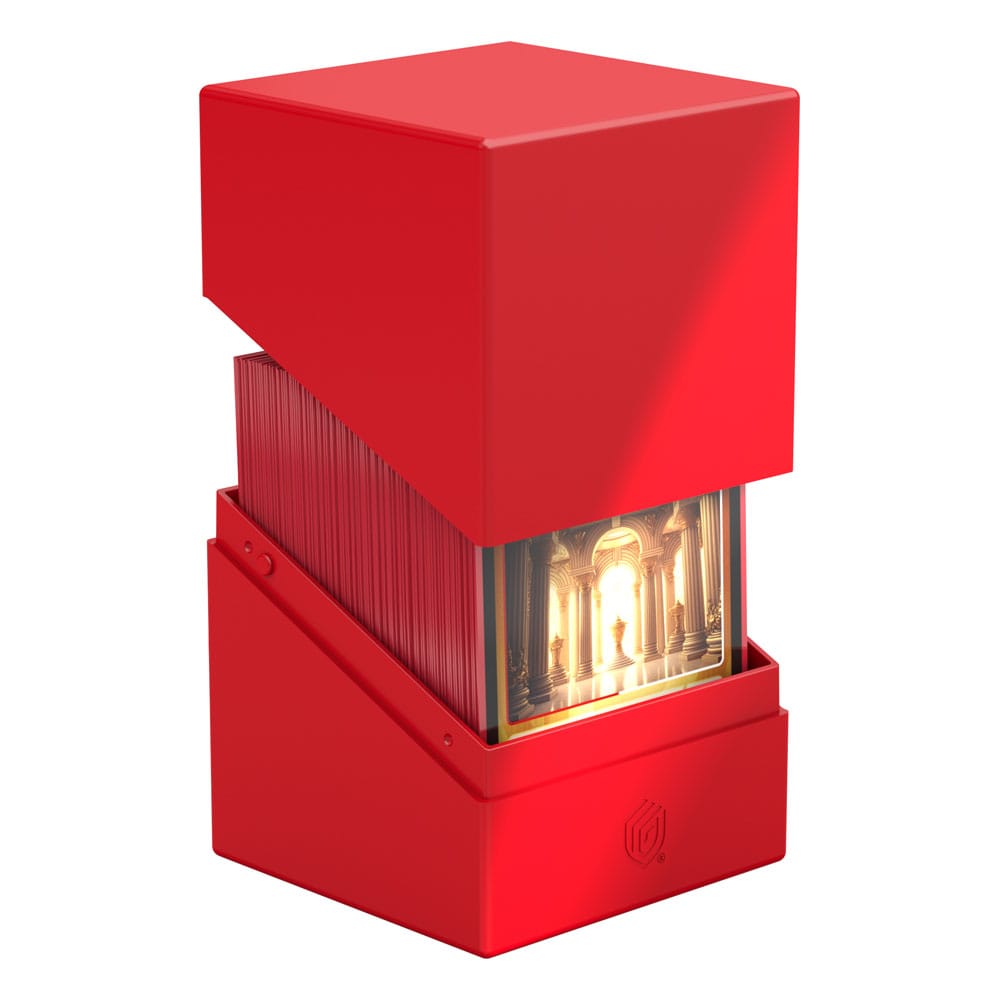 Ultimate Guard Boulder 100+  Solid - Red - Versand: 5-7 Tage nach Bestellung