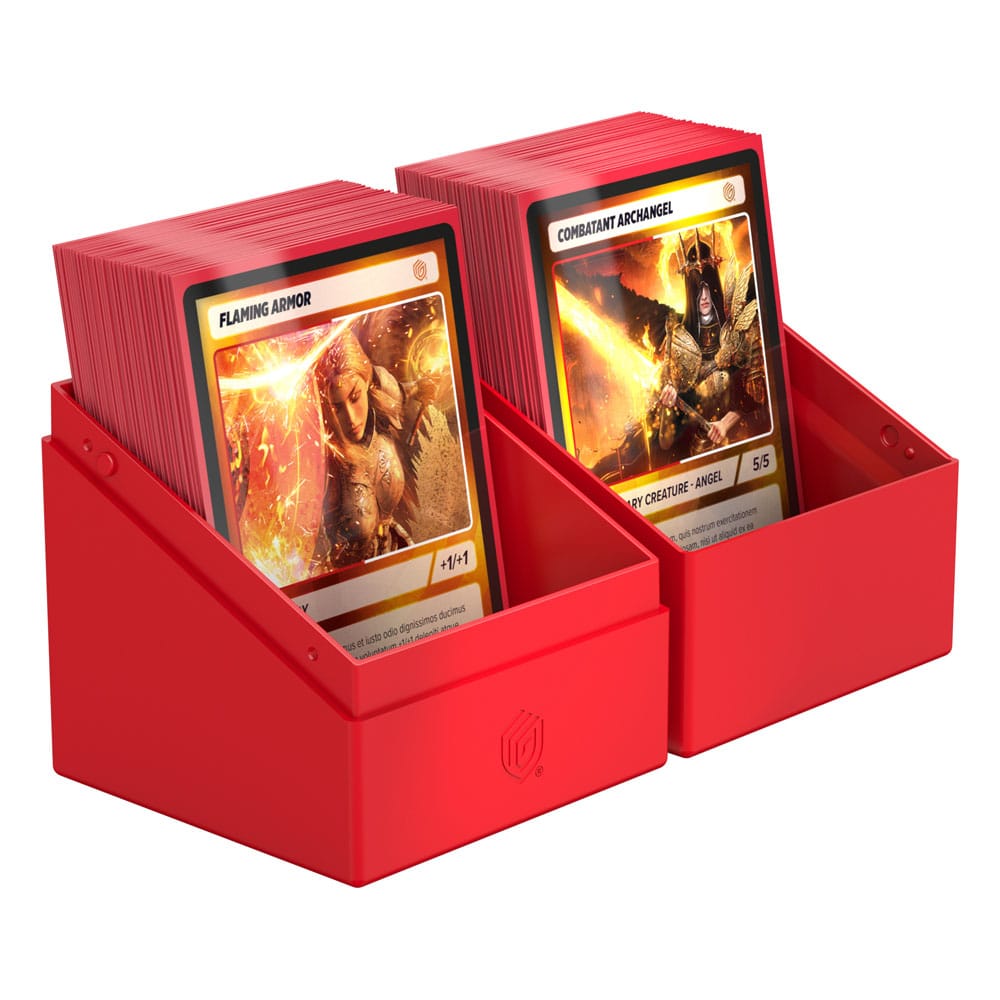 Ultimate Guard Boulder 100+  Solid - Red - Versand: 5-7 Tage nach Bestellung