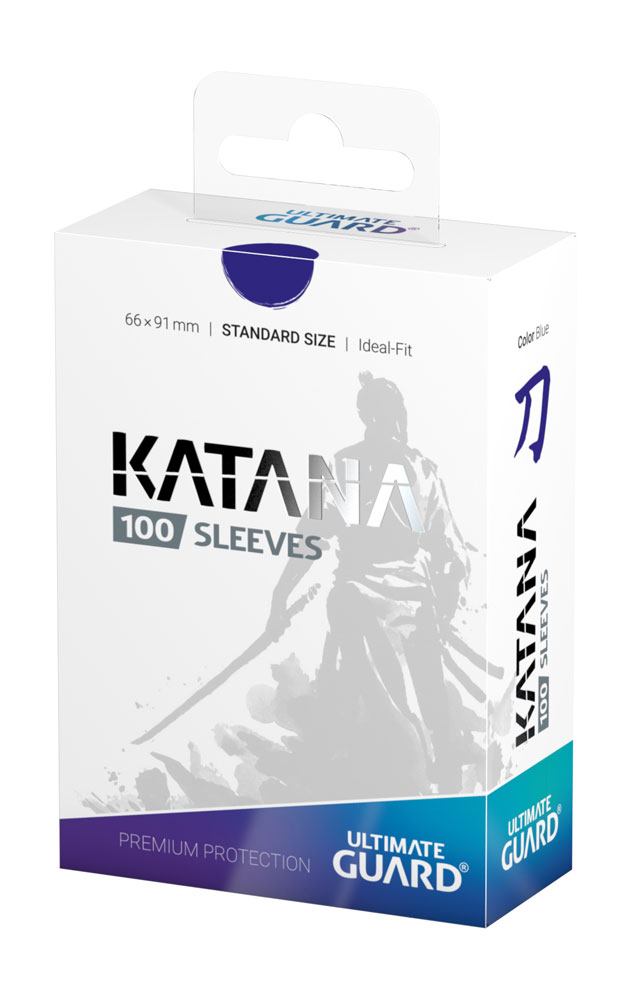 Ultimate Guard Katana Sleeves Standard Size (100) - Blue - Versand: 7 Tage nach Bestellung