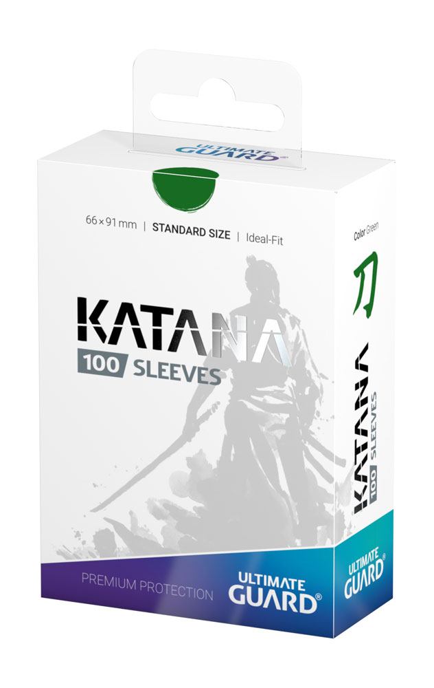 Ultimate Guard Katana Sleeves Standard Size (100) - Green - Preorder - ETA: 15.10.2026