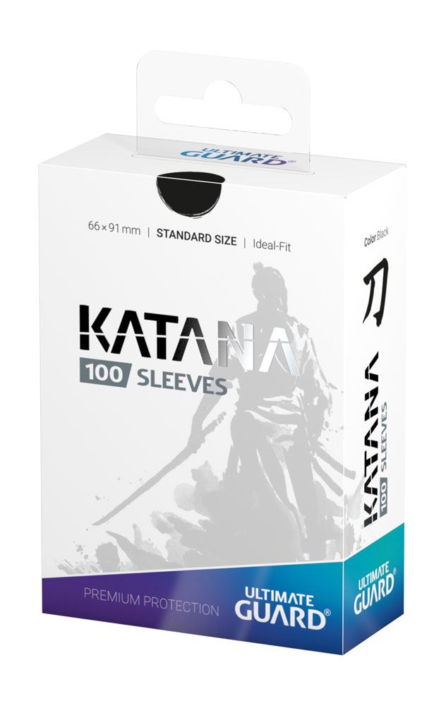 Ultimate Guard Katana Sleeves Standard Size (100) - Black - Preorder - ETA: 01.12.2026