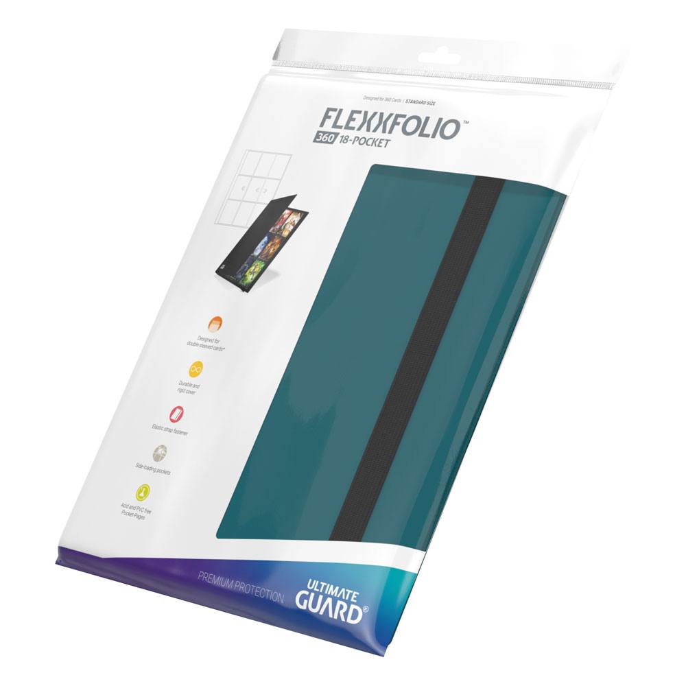 Ultimate Guard Flexxfolio 360 - 18-Pocket Petrolblau - Preorder - ETA: 05.10.2025