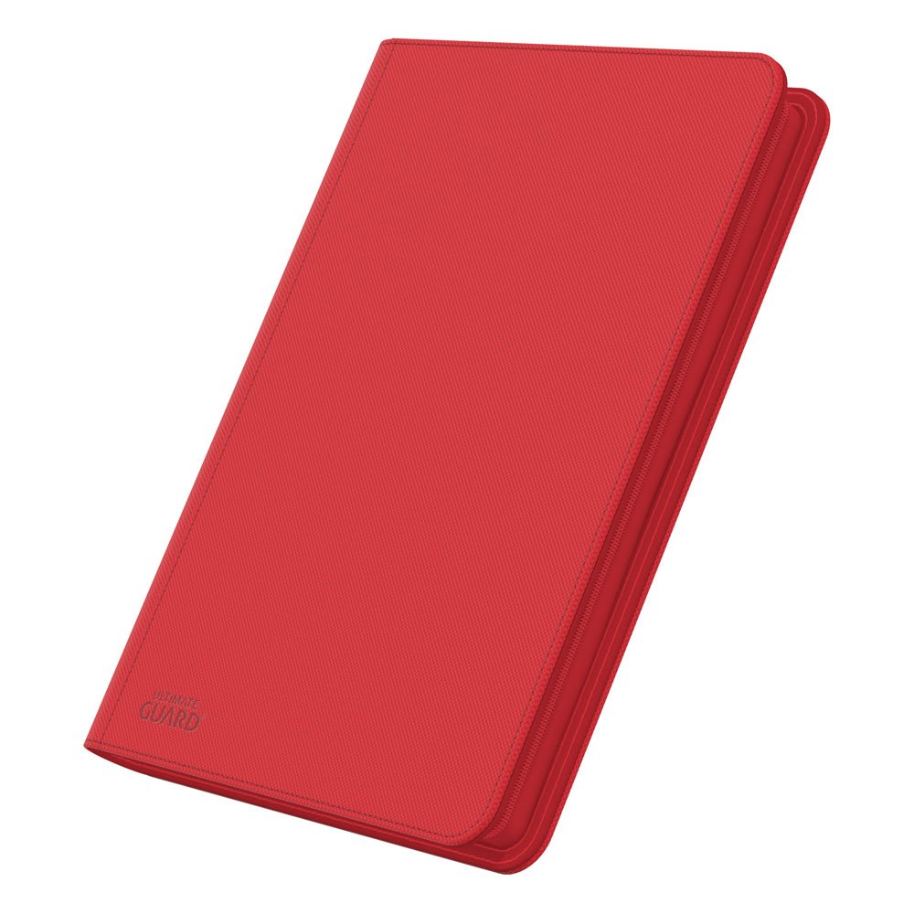 Ultimate Guard Zipfolio 360 - 18-Pocket XenoSkin Rot - Versand: 5-7 Tage nach Bestellung