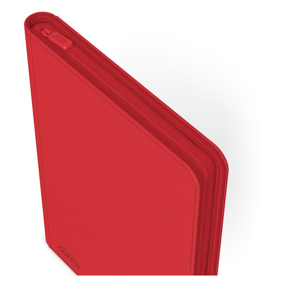 Ultimate Guard Zipfolio 360 - 18-Pocket XenoSkin Rot - Versand: 5-7 Tage nach Bestellung