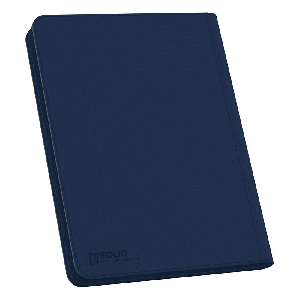 Ultimate Guard Zipfolio 360 - 18-Pocket XenoSkin Blau - Versand: 5-7 Tage nach Bestellung