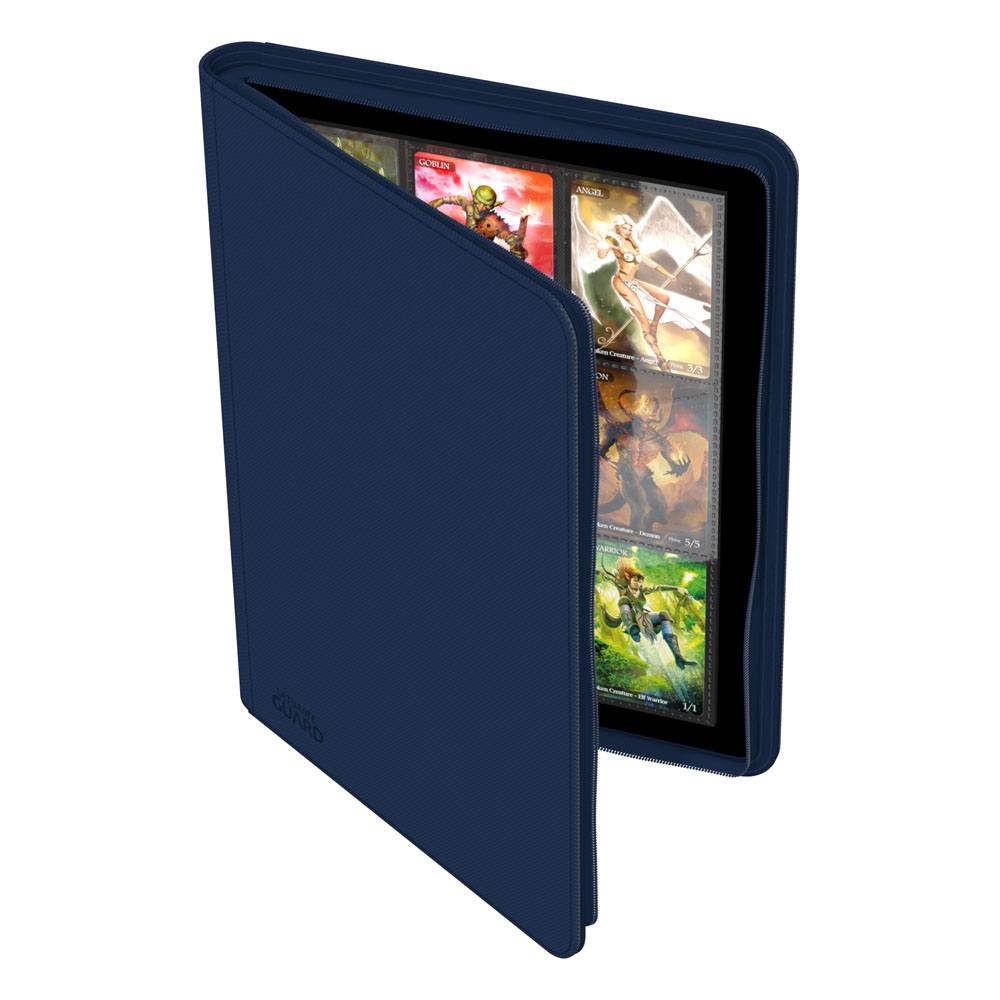 Ultimate Guard Zipfolio 360 - 18-Pocket XenoSkin Blau - Versand: 5-7 Tage nach Bestellung
