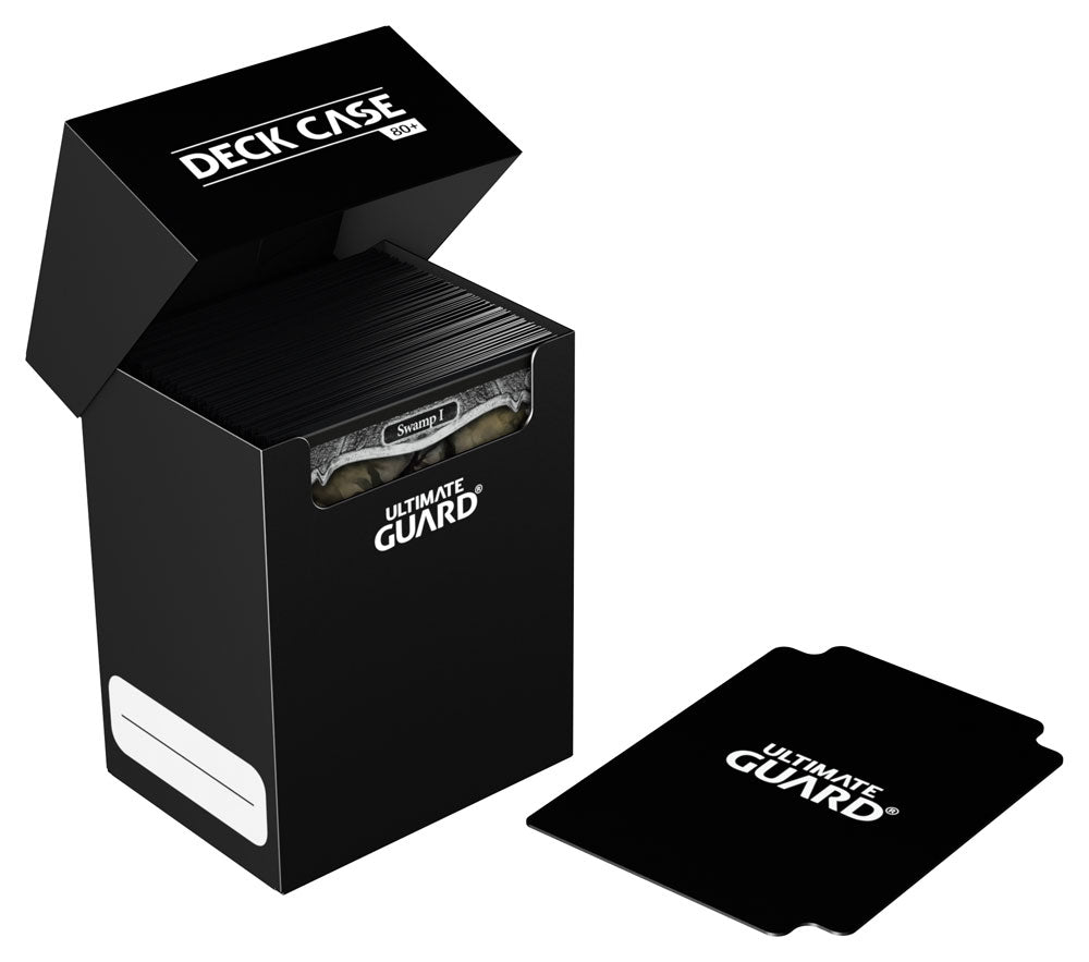 Ultimate Guard Deck Case 80+ Standardgröße Schwarz - Versand: 5-7 Tage nach Bestellung