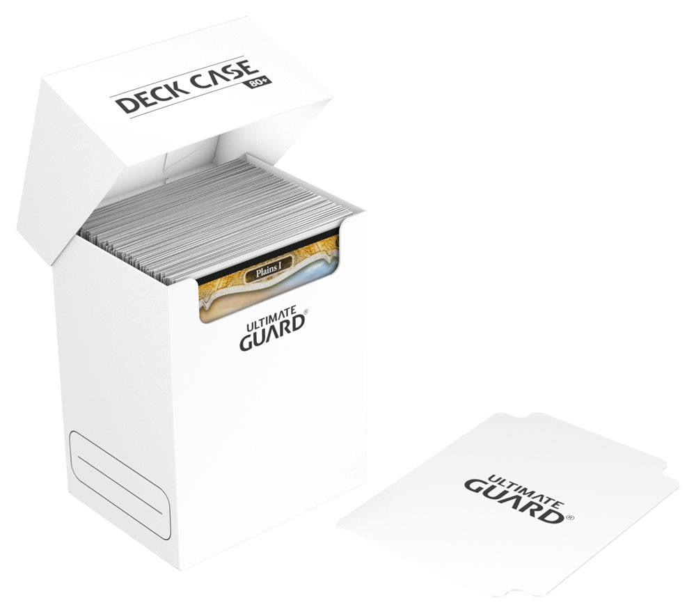 Ultimate Guard Deck Case 80+ Standardgröße Weiß - Versand: 5-7 Tage nach Bestellung