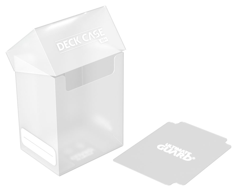 Ultimate Guard Deck Case 80+ Standardgröße Transparent - Versand: 5-7 Tage nach Bestellung