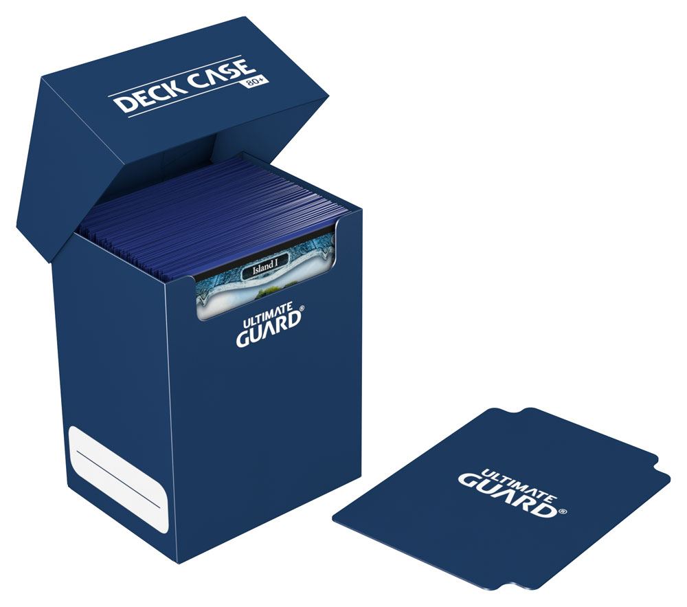 Ultimate Guard Deck Case 80+ Standardgröße Blau - Versand: 5-7 Tage nach Bestellung