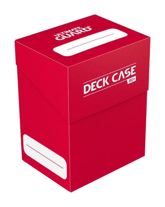 Ultimate Guard Deck Case 80+ Standardgröße Rot - Versand: 5-7 Tage nach Bestellung