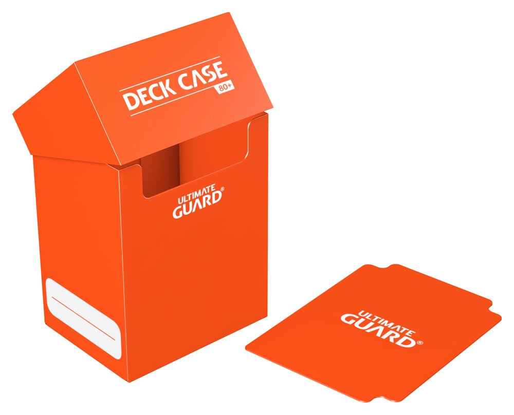 Ultimate Guard Deck Case 80+ Standardgröße Orange - Versand: 5-7 Tage nach Bestellung