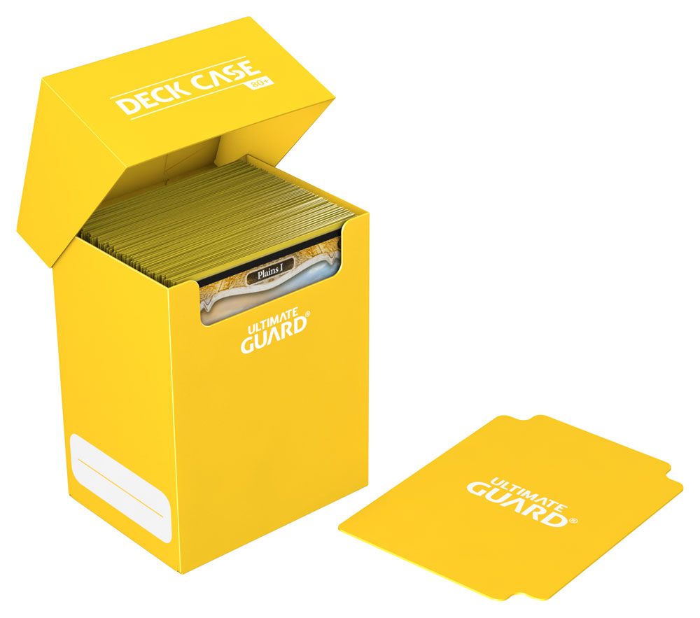 Ultimate Guard Deck Case 80+ Standardgröße Gelb - Versand: 5-7 Tage nach Bestellung