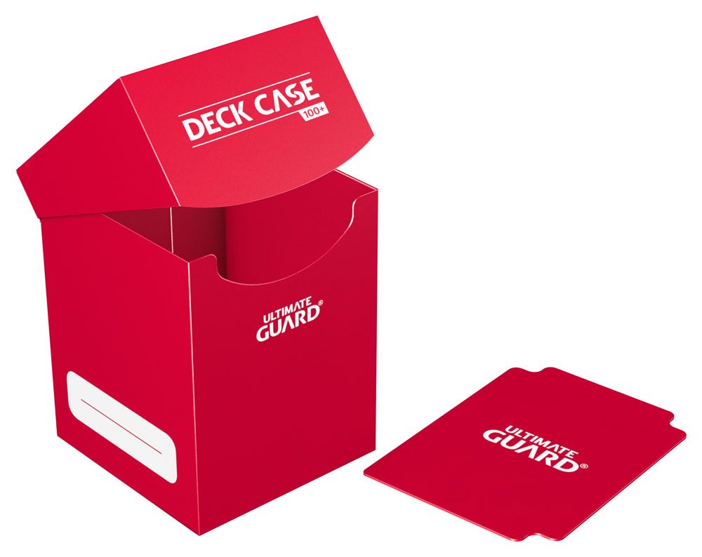 Ultimate Guard Deck Case 100+ Standardgröße Rot - Versand: 5-7 Tage nach Bestellung
