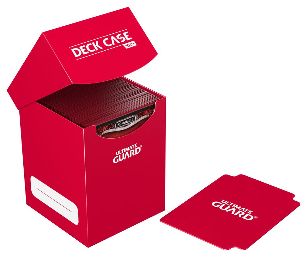 Ultimate Guard Deck Case 100+ Standardgröße Rot - Versand: 5-7 Tage nach Bestellung