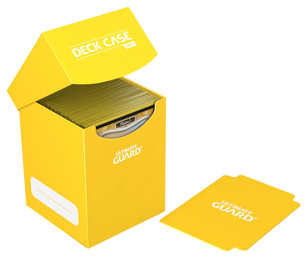 Ultimate Guard Deck Case 100+ Standardgröße Gelb - Versand: 5-7 Tage nach Bestellung