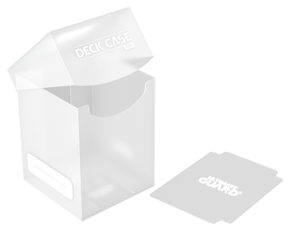 Ultimate Guard Deck Case 100+ Standardgröße Transparent - Versand: 5-7 Tage nach Bestellung