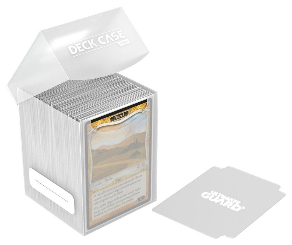 Ultimate Guard Deck Case 100+ Standardgröße Transparent - Versand: 5-7 Tage nach Bestellung
