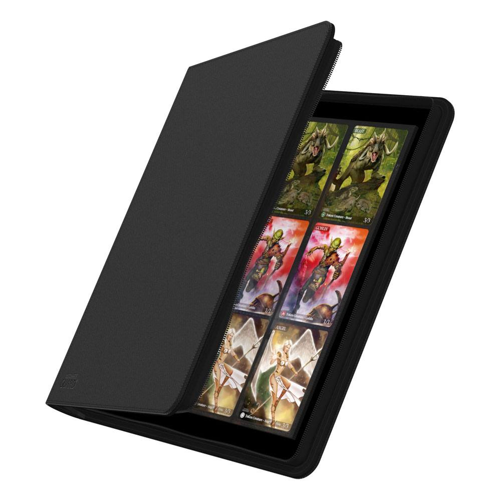 Ultimate Guard Zipfolio 480 - 24-Pocket XenoSkin (Quadrow) - Schwarz - Versand: 5-7 Tage nach Bestellung