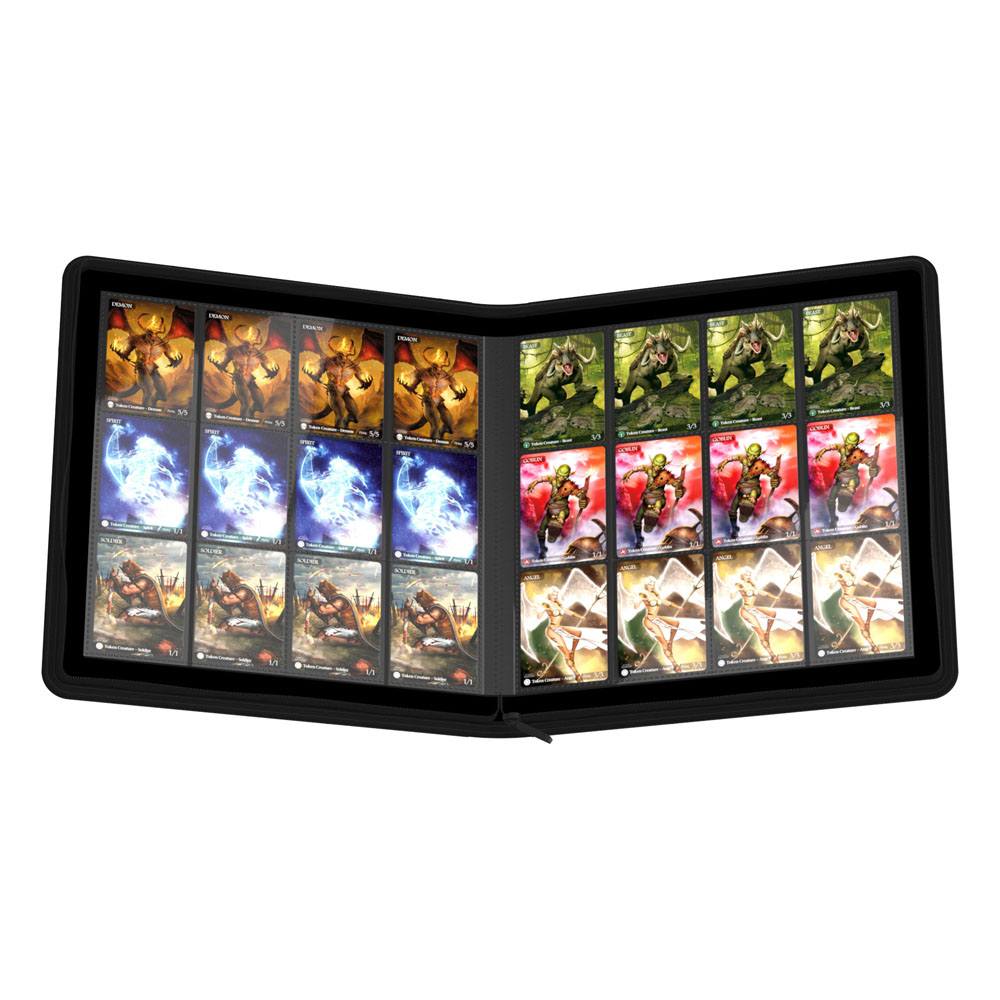 Ultimate Guard Zipfolio 480 - 24-Pocket XenoSkin (Quadrow) - Schwarz - Versand: 5-7 Tage nach Bestellung