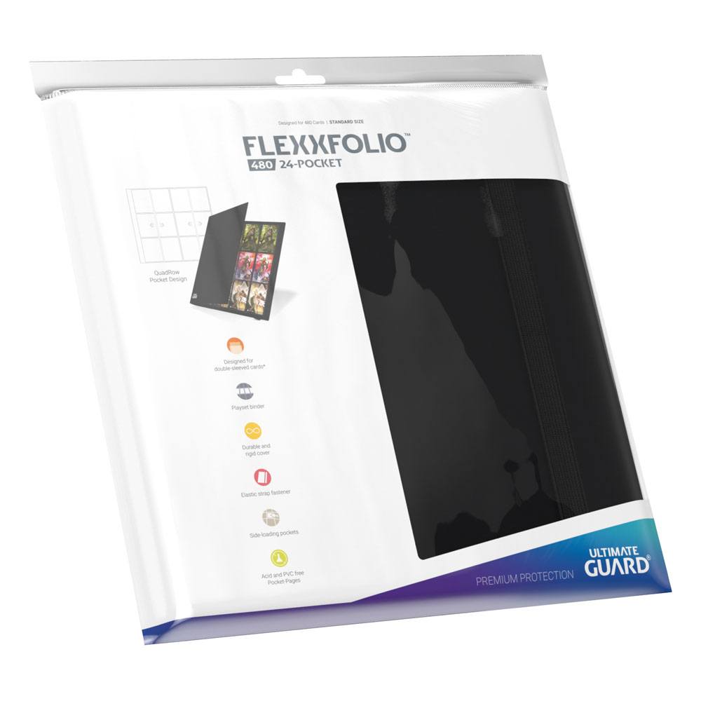 Ultimate Guard Flexxfolio 480 - 24-Pocket (Quadrow) - Schwarz - Preorder - ETA: 05.10.2025