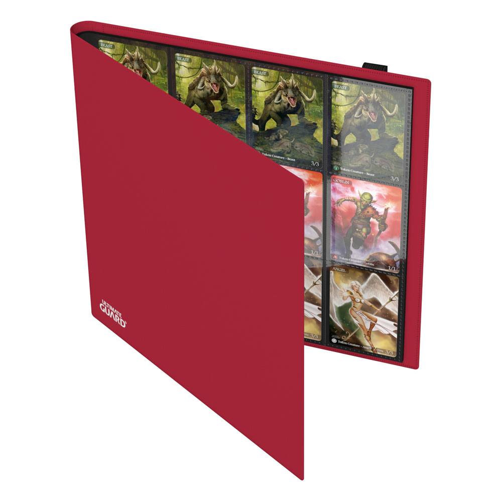 Ultimate Guard Flexxfolio 480 - 24-Pocket (Quadrow) - Rot - Versand: 5-7 Tage nach Bestellung