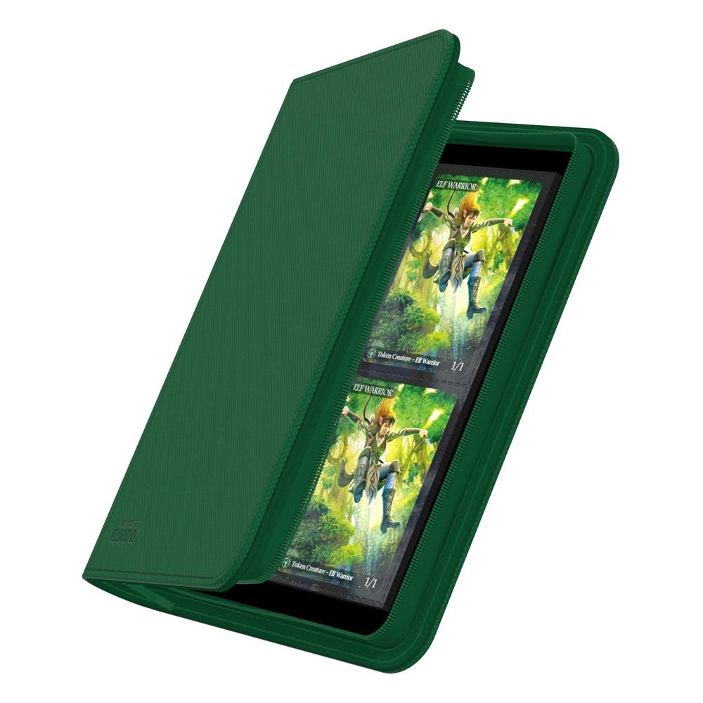 Ultimate Guard Zipfolio 160 - 8-Pocket XenoSkin Grün - Versand: 5-7 Tage nach Bestellung