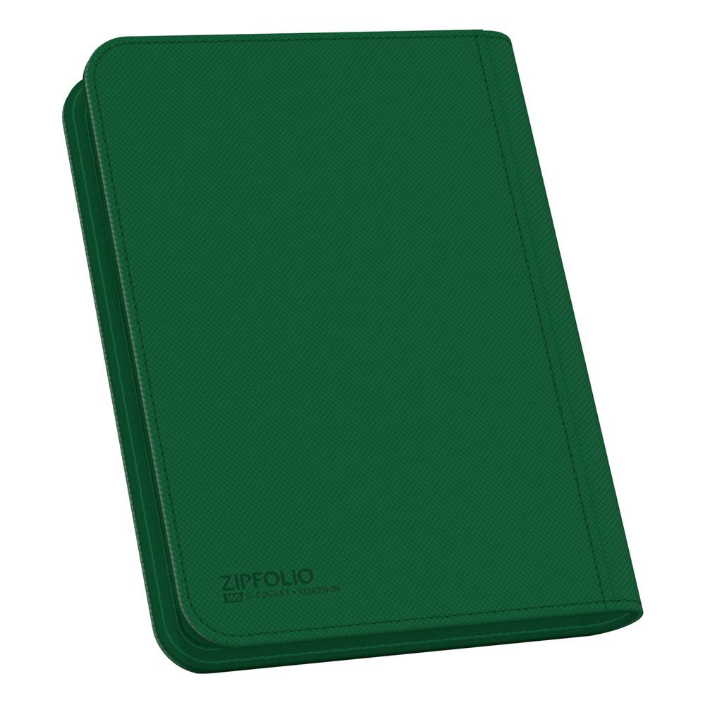 Ultimate Guard Zipfolio 160 - 8-Pocket XenoSkin Grün - Versand: 5-7 Tage nach Bestellung