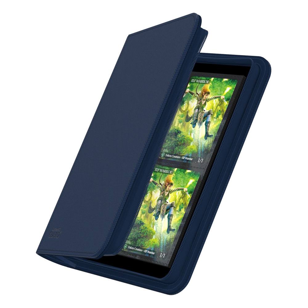 Ultimate Guard Zipfolio 160 - 8-Pocket XenoSkin Blau - Versand: 5-7 Tage nach Bestellung