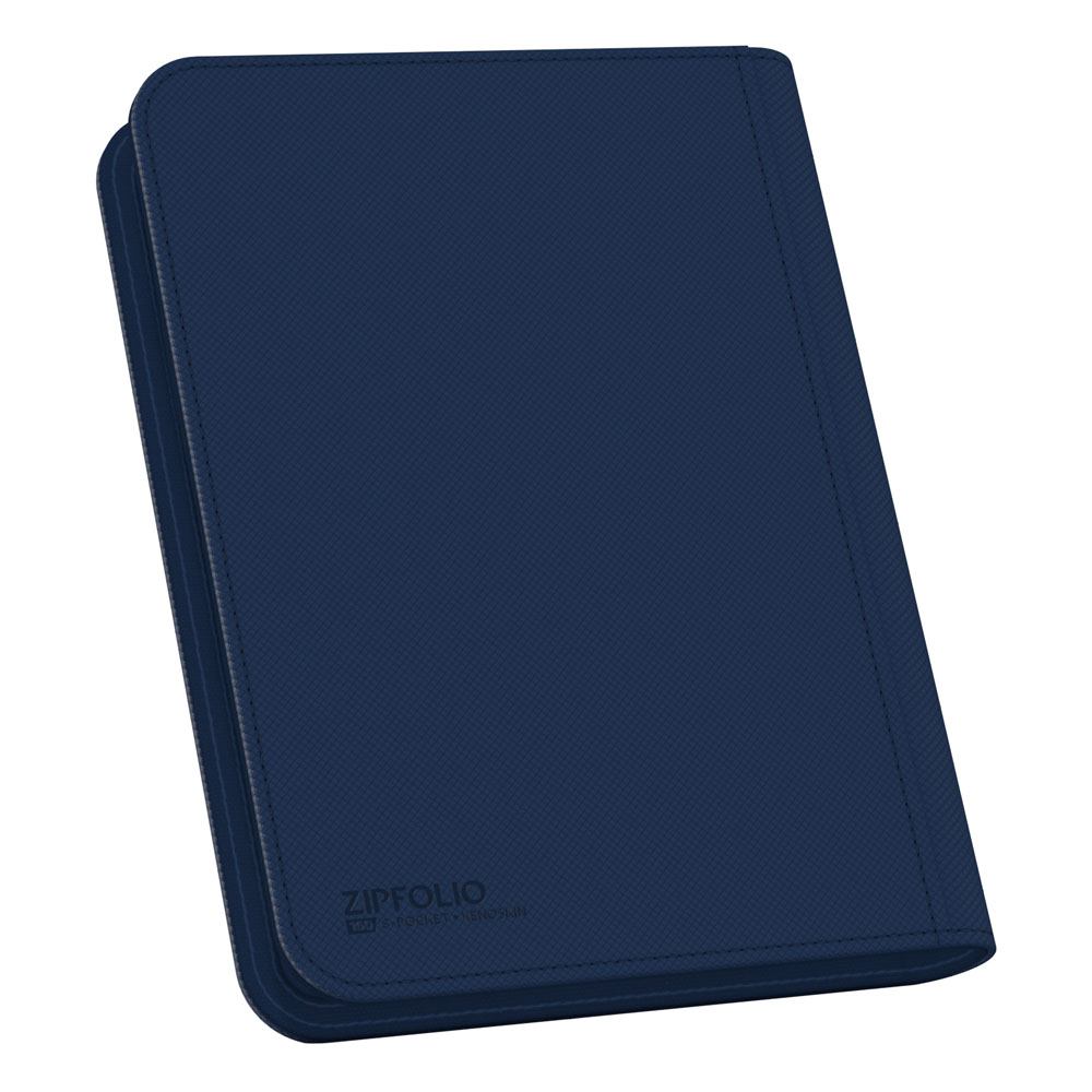 Ultimate Guard Zipfolio 160 - 8-Pocket XenoSkin Blau - Versand: 5-7 Tage nach Bestellung