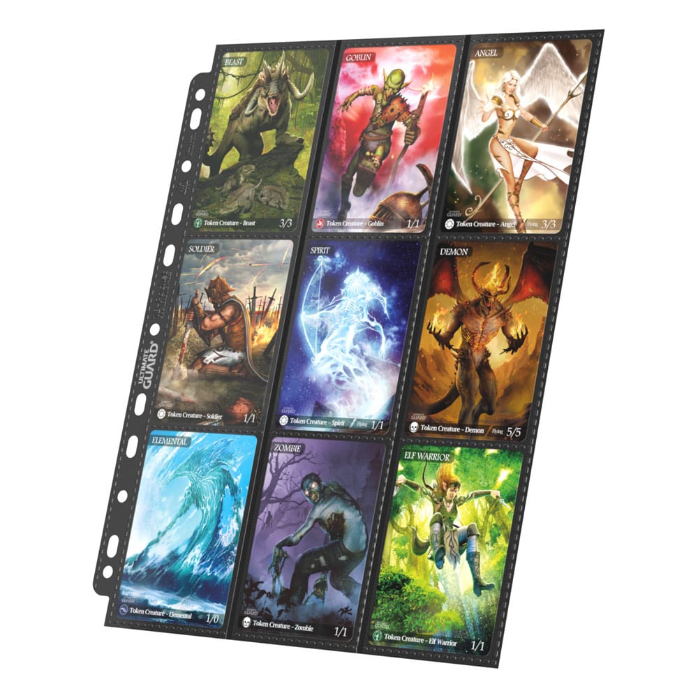 Ultimate Guard 18-Pocket Pages Side-Loading Schwarz (10) - Versand: 5-7 Tage nach Bestellung