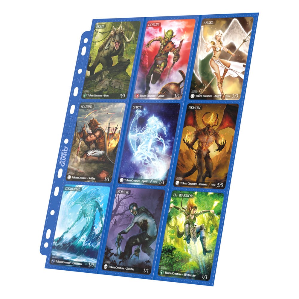 Ultimate Guard 18-Pocket Pages Side-Loading Blau (10) - Versand: 5-7 Tage nach Bestellung