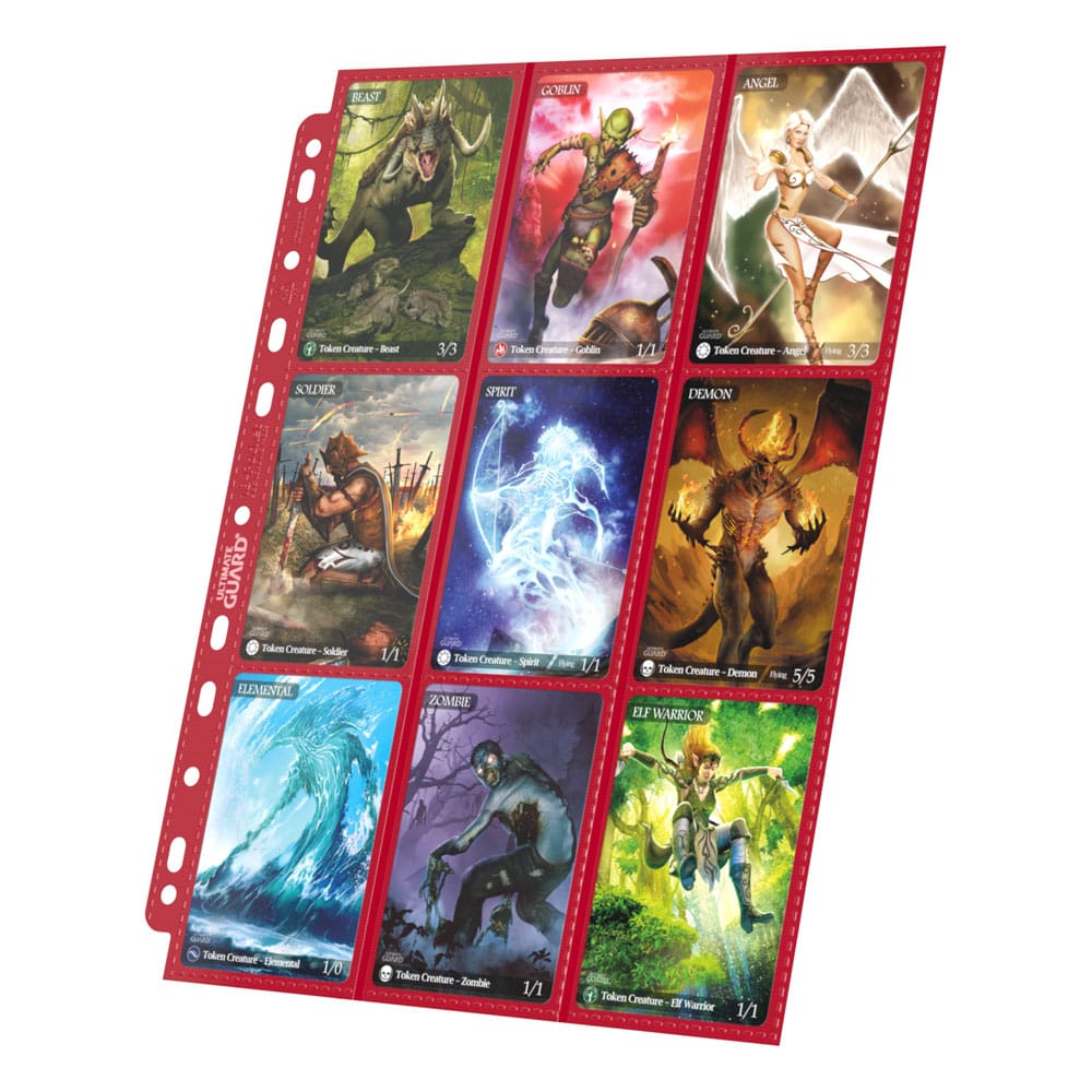 Ultimate Guard 18-Pocket Pages Side-Loading Rot (10) - Versand: 5-7 Tage nach Bestellung