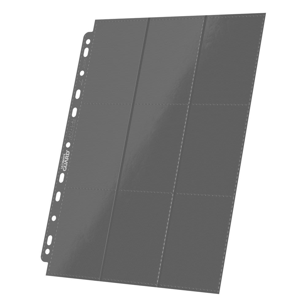 Ultimate Guard 18-Pocket Pages Side-Loading Grau (10) - Versand: 5-7 Tage nach Bestellung