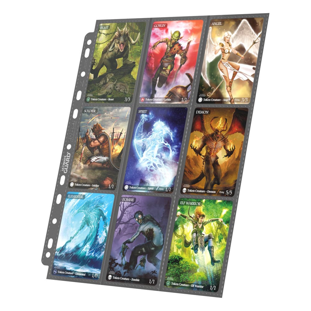 Ultimate Guard 18-Pocket Pages Side-Loading Grau (10) - Versand: 5-7 Tage nach Bestellung