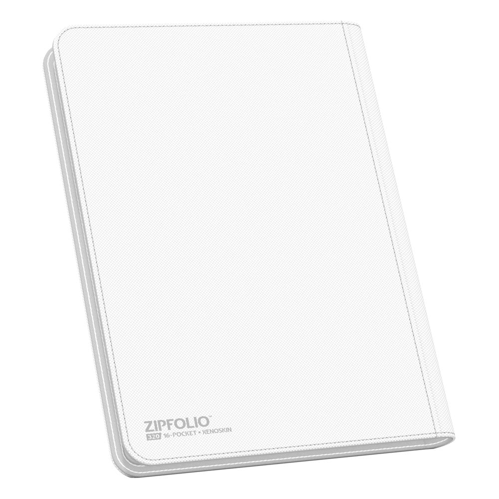 Ultimate Guard Zipfolio 320 - 16-Pocket XenoSkin Weiß - Versand: 5-7 Tage nach Bestellung