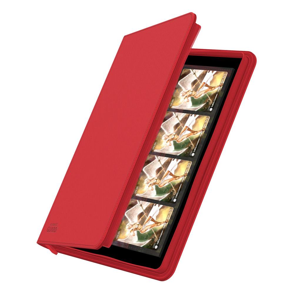 Ultimate Guard Zipfolio 320 - 16-Pocket XenoSkin Rot - Versand: 5-7 Tage nach Bestellung