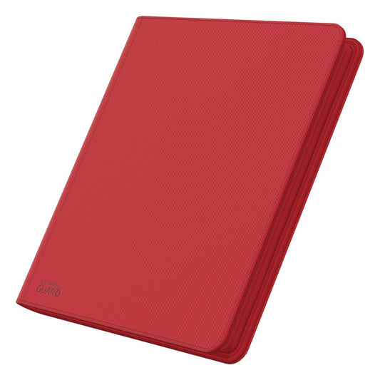 Ultimate Guard Zipfolio 480 - 24-Pocket XenoSkin (Quadrow) - Rot - Versand: 5-7 Tage nach Bestellung
