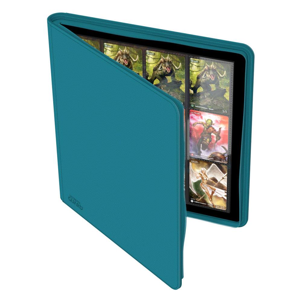 Ultimate Guard Zipfolio 480 - 24-Pocket XenoSkin (Quadrow) - Petrolblau - Versand: 5-7 Tage nach Bestellung