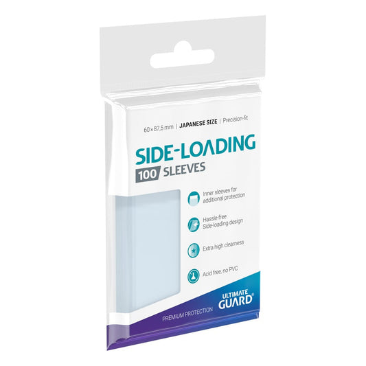 Ultimate Guard Precise-Fit Sleeves Side-Loading Japanische Größe Transparent (100) - Versand: 5-7 Tage nach Bestellung