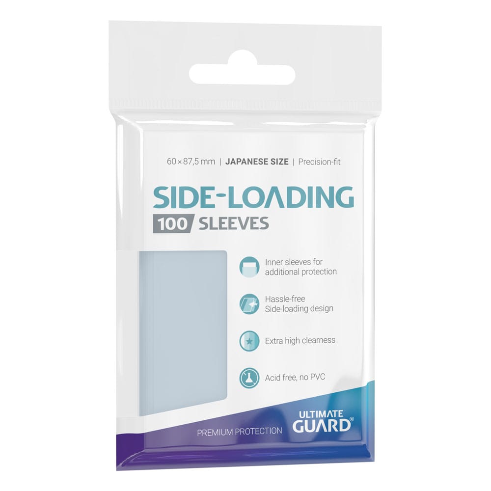 Ultimate Guard Precise-Fit Sleeves Side-Loading Japanische Größe Transparent (100) - Versand: 5-7 Tage nach Bestellung