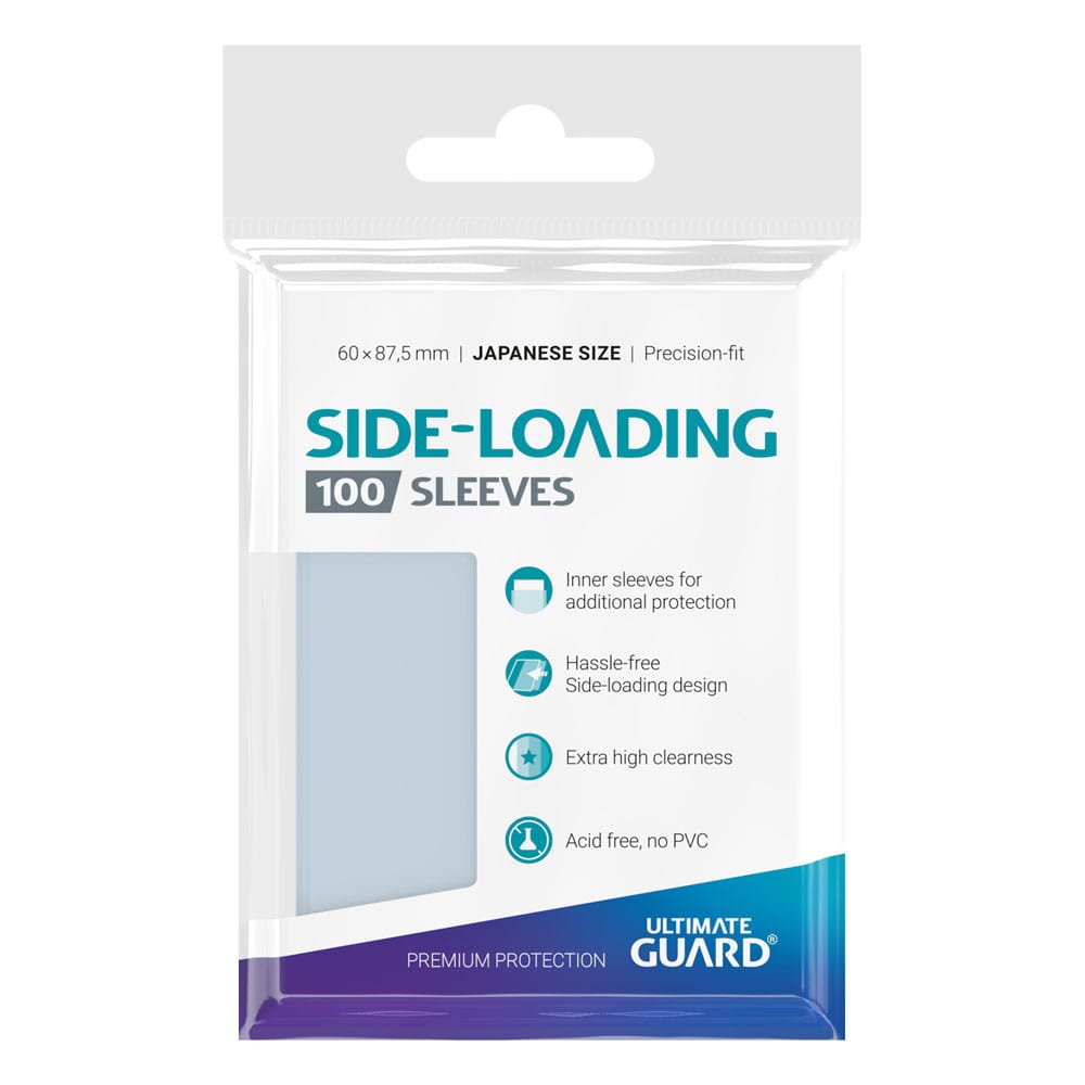 Ultimate Guard Precise-Fit Sleeves Side-Loading Japanische Größe Transparent (100) - Versand: 5-7 Tage nach Bestellung