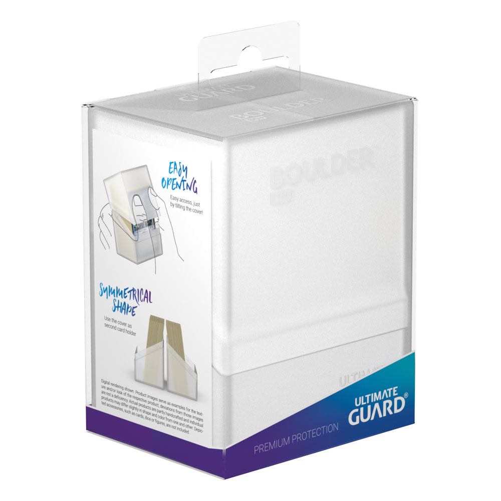 Ultimate Guard Boulder Deck Case 80+ Standardgröße Frosted - Versand: 5-7 Tage nach Bestellung