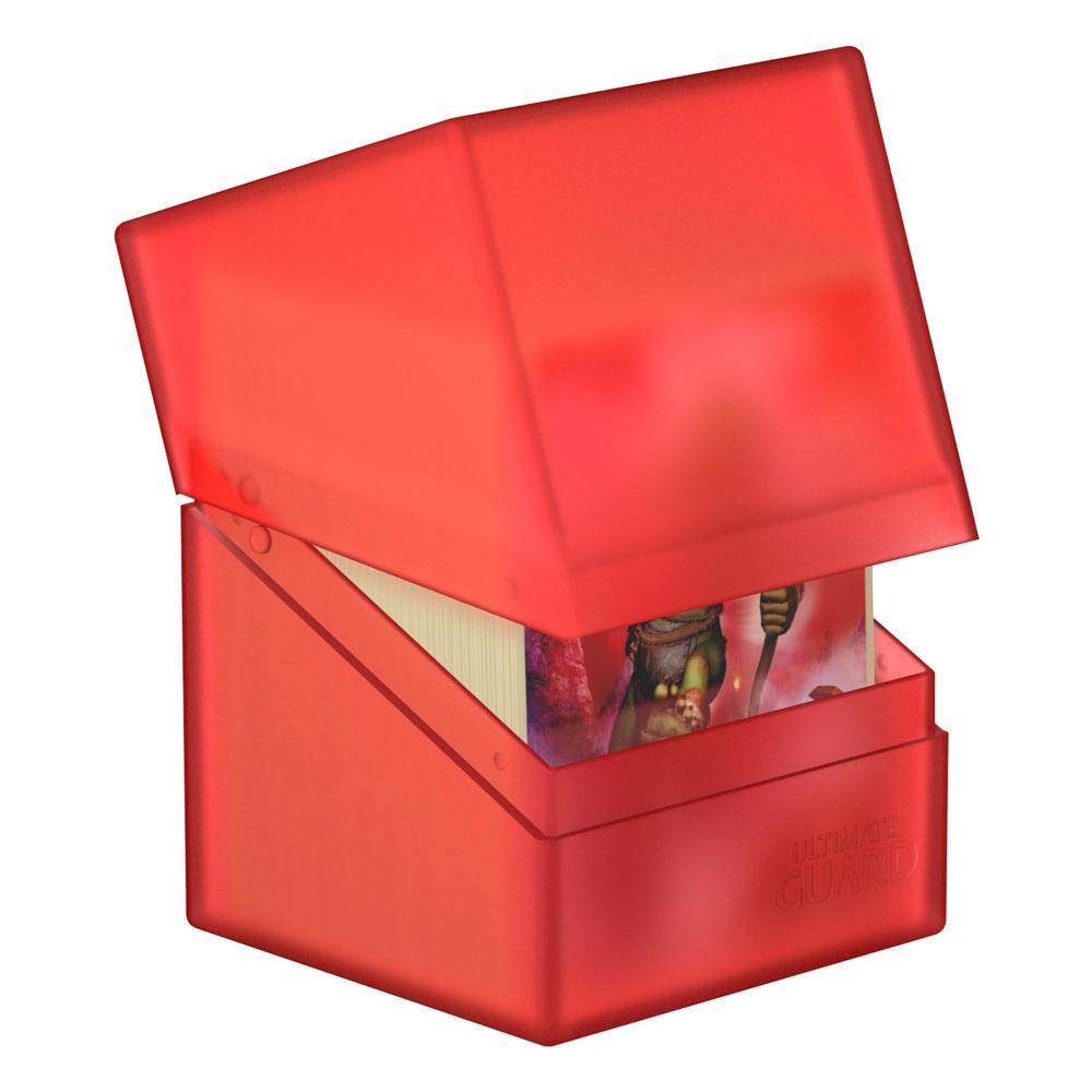 Ultimate Guard Boulder Deck Case 100+ Standardgröße Ruby - Versand: 5-7 Tage nach Bestellung
